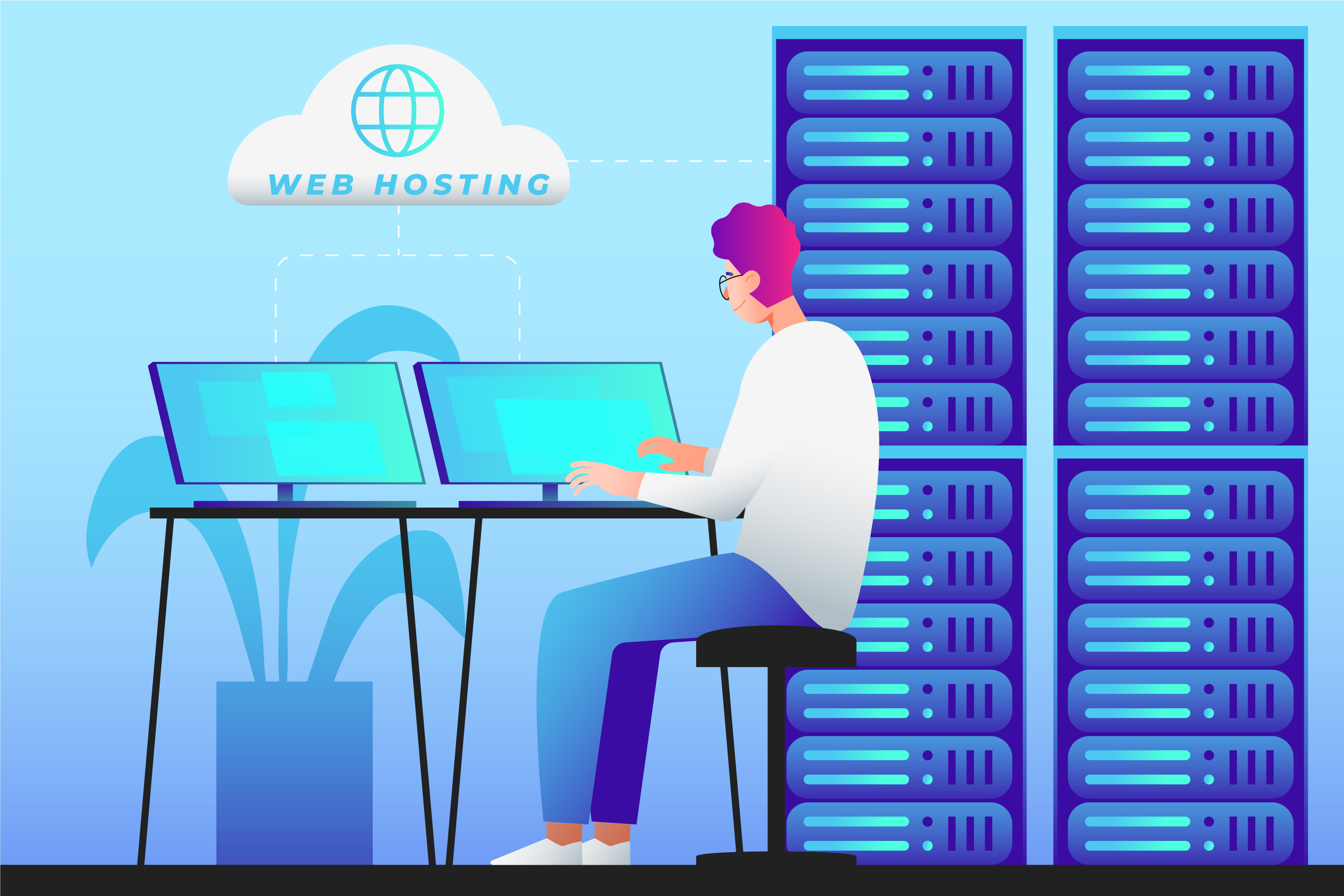 Web Hosting Control Panel Interface